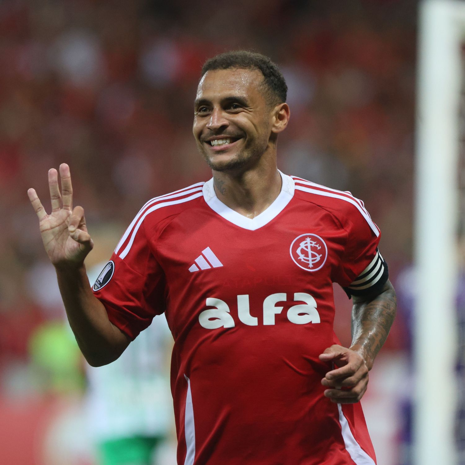 Alan Patrick marcou 3 gols em Internacional 3x0 Atlético Nacional goleada do Inter na Libertadores 2025 Foto Ricardo Duarte SC Internacional
